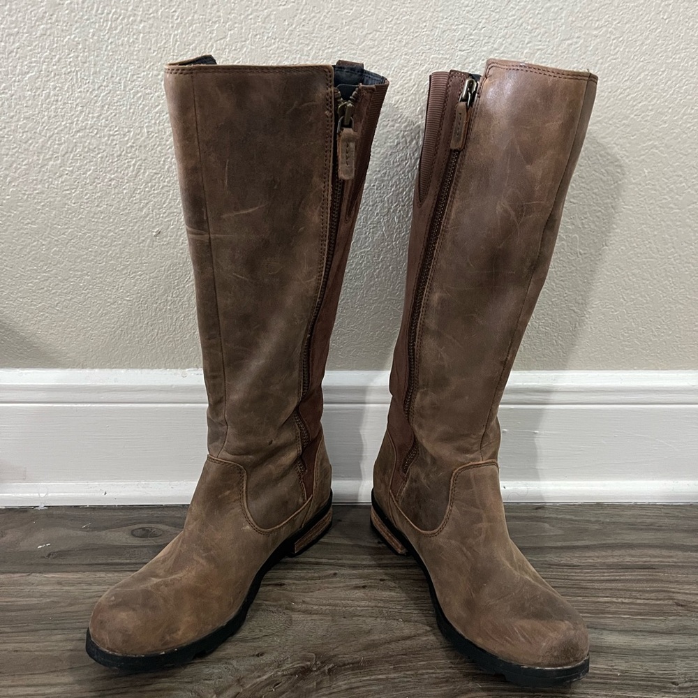 Sorel Tan Over the Knee Boots